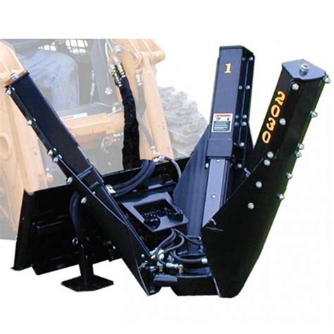 mini skid steer tree attachment|mini skid steer quick attach.